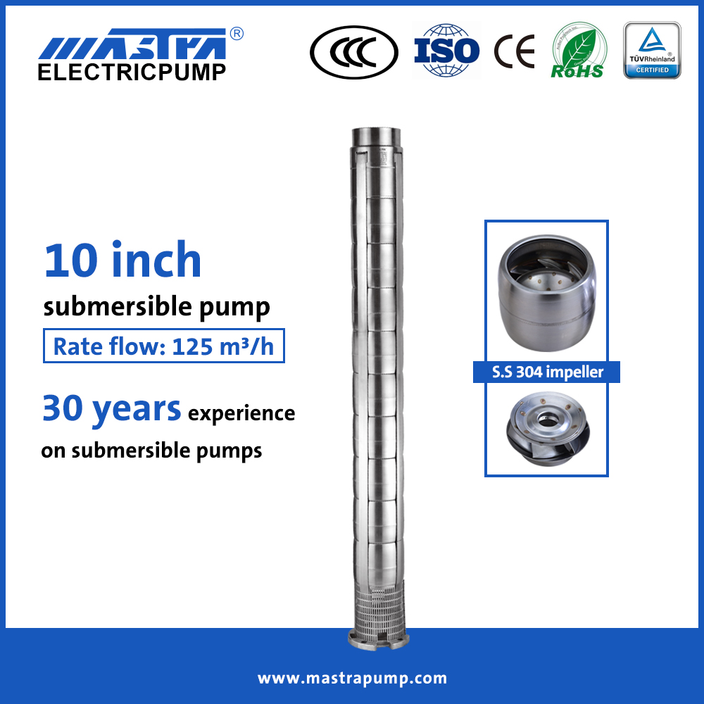 Mastra 10 inch all stainless steel grundfos submersible pumps catalogue