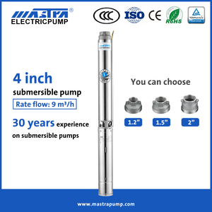 Mastra 4 ইঞ্চি সোলার ওয়াটার পাম্পের দাম R95-ST dc সোলার ওয়াটার পাম্প