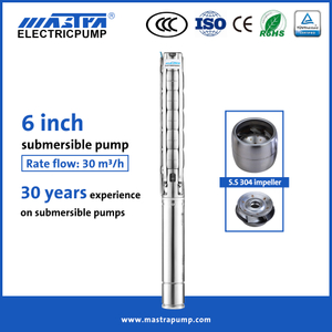 Mastra 6 duim vol vlekvrye staal grundfos sp dompelpompe 6SP30 grundfos 5hp dompelpomp prys