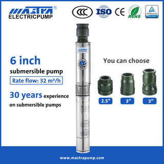 Mastra 6 inch AC submersible pump Solar pumping system R150-ES 6 inch electric submersible pump