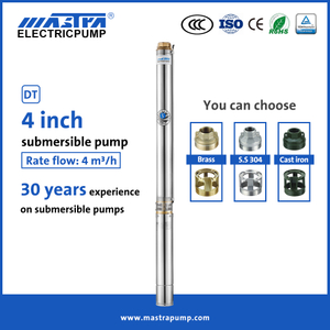 پمپ چاه مستغرق خورشیدی ماسترا 4 اینچ AC DC R95-DT بهترین پمپ های شناور