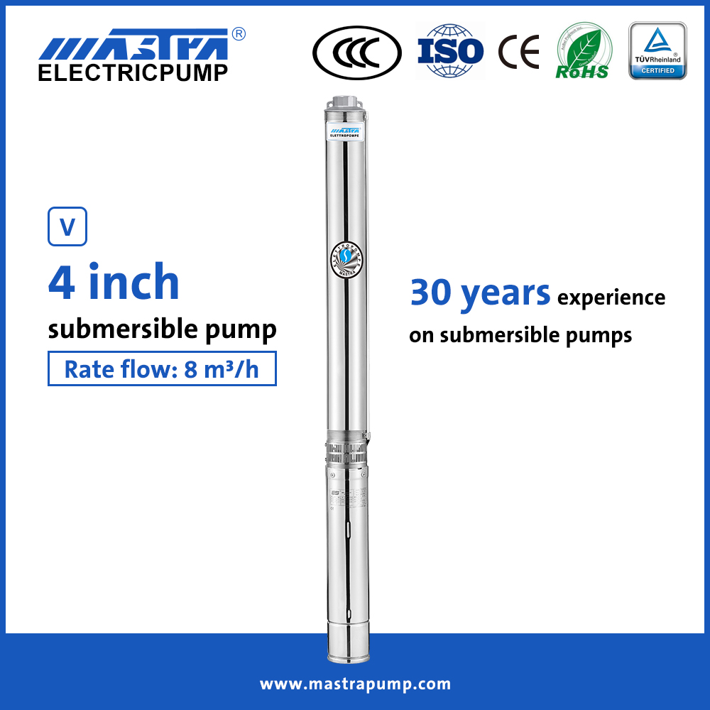 MASTRA PUMP 4 tommer R95-V8 Dykfont&aelig;ne Pumpe sol vandpumpe