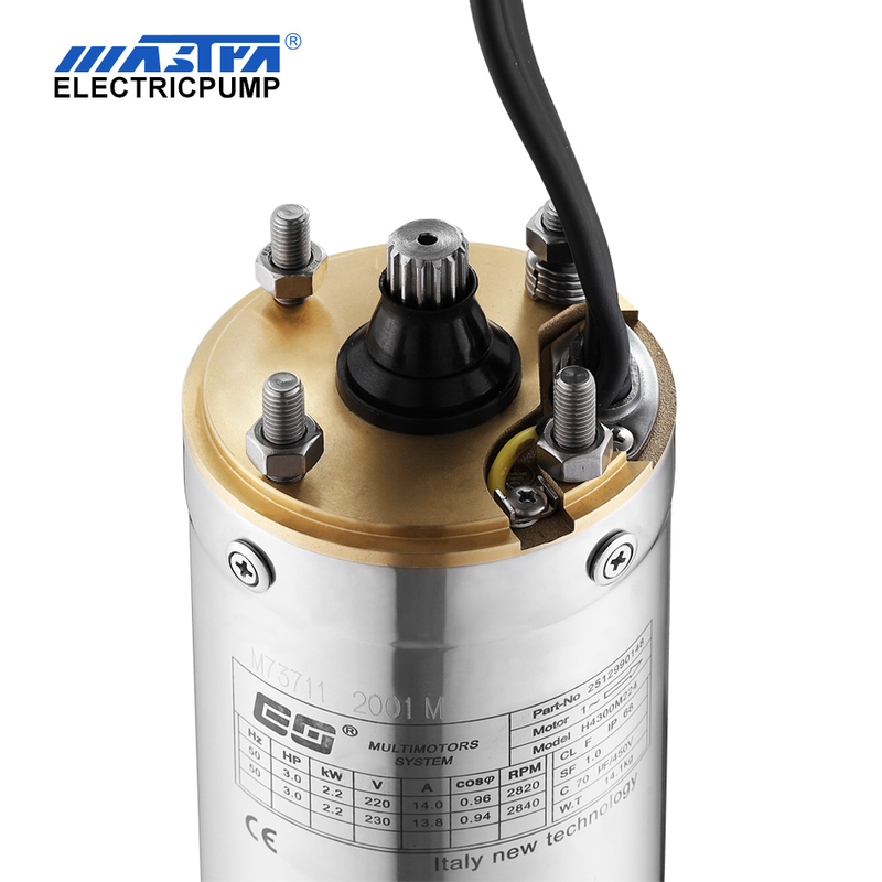 8" Water Cooling Submersible Motor 1 2 hp submersible well pump home