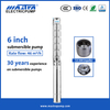 Mastra 6 นิ้วปั๊มจุ่มน้ำดื่มสแตนเลสทั้งหมด 6SP46 ปั๊มจุ่มน้ำสะอาด