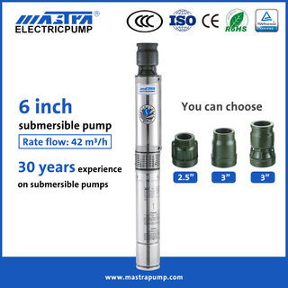 Mastra 6 inch submersible well pump supplies R150-GS grundfos submersible well pump review