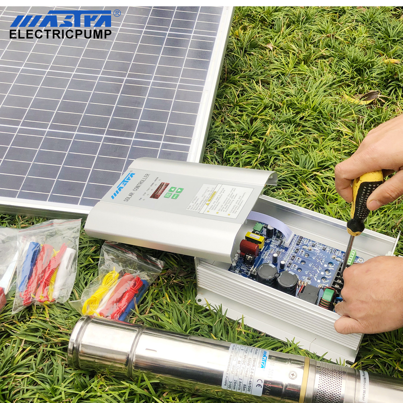 MASTRA Full Rostfritt st&aring;l djupbrunnspumpar Solar DC vatten Pumpsystem 1 6 hk dr&auml;nkbar termoplastisk verktygspump