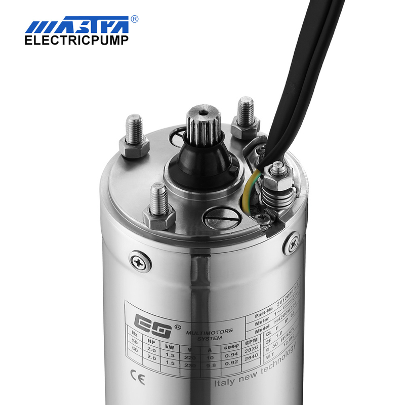 8" Water Cooling Submersible Motor 1 2 hp submersible well pump home