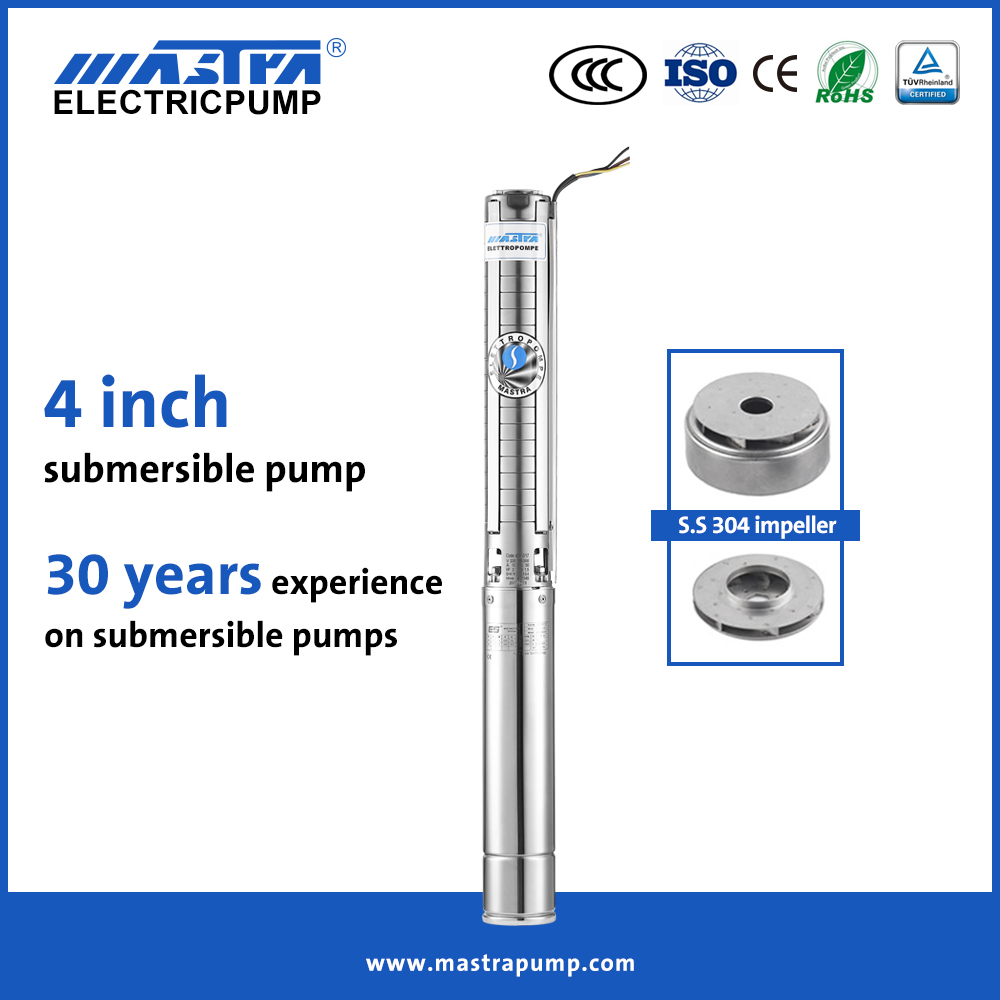 Mastra 4 Inch Stainless Steel Submersible Deep Well Pump 4sp 3 4 Hp