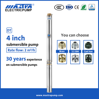 Mastra 4 inch submersible borehole water pump - R95-DT hindi kinakalawang na asero Mastra pump