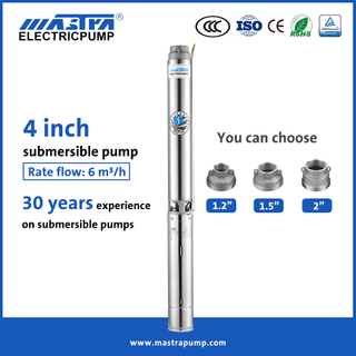 Mastra 4 inch borewell submersible pump ລາຄາ R95-ST 2 hp ປັ໊ມ submersible ດີ