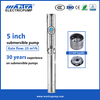 Mastra 5 inch cikakken bakin karfe submersible famfo mafi kyau iri 5SP Submersible Pump mai kaya