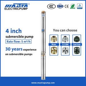 M&aacute;y bơm ch&igrave;m năng lượng mặt trời Mastra 4 inch R95-BF M&aacute;y bơm ch&igrave;m giếng khoan 2,5 hp