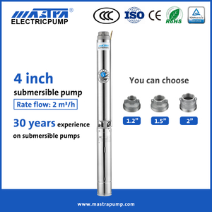 Mastra 4 дюймдік күн сорғы су ұңғымасы R95-ST терең ұңғымадағы күн сорғысы