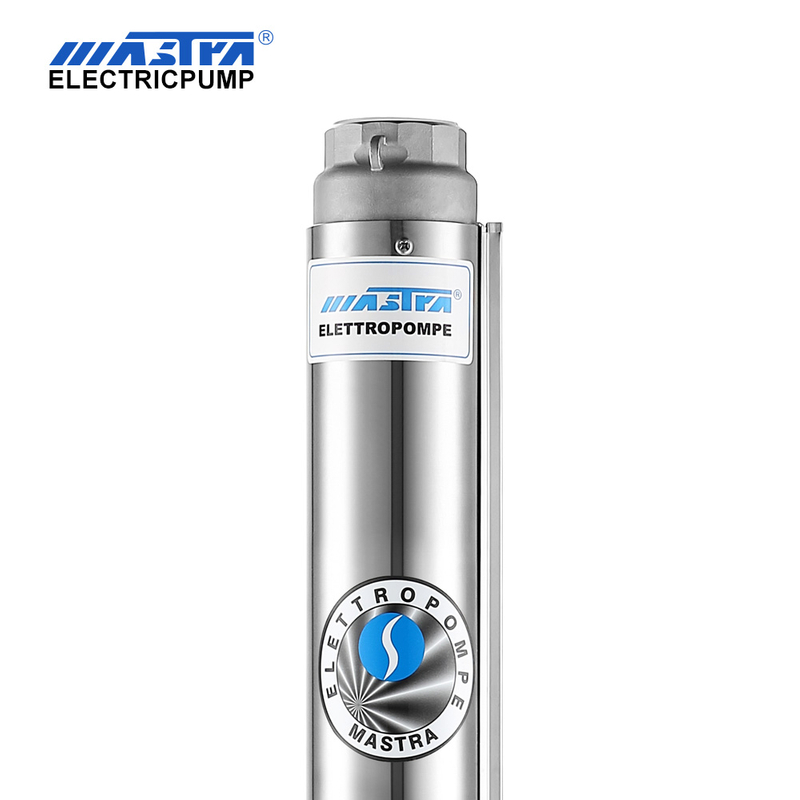 Mastra 4 дюймдук дат баспас болоттон жасалган сууга чөгүп жүрүүчү насос R95-ST терең кудукка чөгүп кетүүчү суу насосу