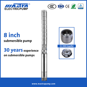 Mastra 8 inch stainless steel submersible water pump 8SP submersible pump manufacturers Submersible borehole pump