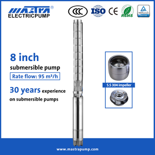 Mastra 8 inch full stainless steel Submersible Solar water pump 8SP 50 hp submersible pump price list