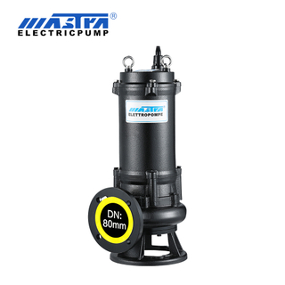 MASTRA RWQK სერიის თუჯის საკანალიზაციო ტუმბო საჭრელი წყალქვეშა საკანალიზაციო ტუმბოები