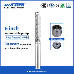 Mastra 6 inch stainless steel submersible well water pump 6SP Submersible pump