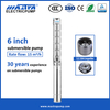 Mastra 6 inch lahat ng hindi kinakalawang na asero submersible pump manufacturer 6SP Submersible Solar water pump