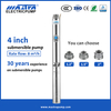 Mastra 4 duim elektriese dompelwaterpomp R95-ST 3 4 pk dompelputpomp