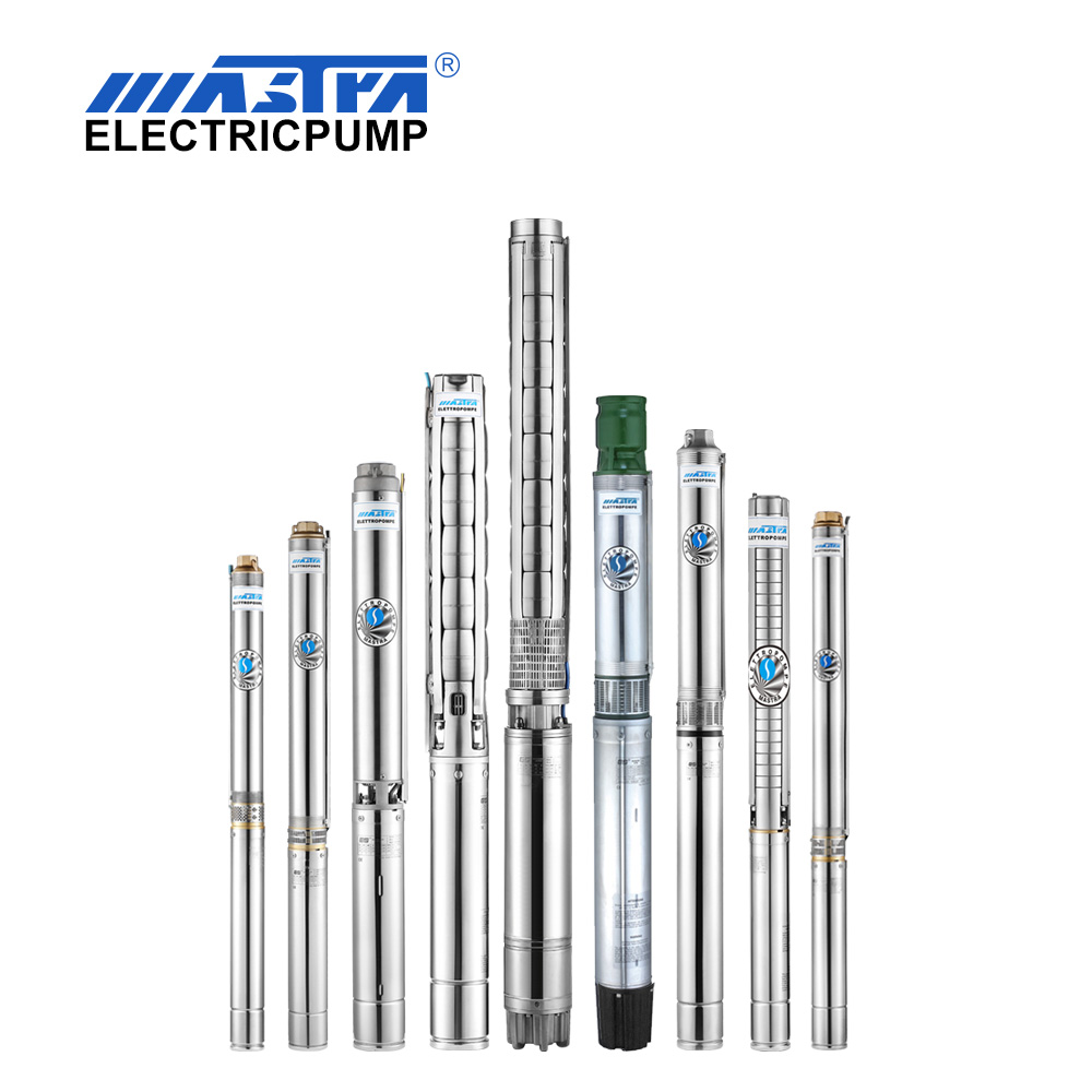 Mastra 3 inch Submersible well Pump R75-T2 1 horsepower submersible pump