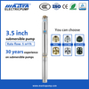 Mastra 3.5 inch 100 gpm submersible ruwa famfo R85-QF 5 horsepower submersible famfo ruwa