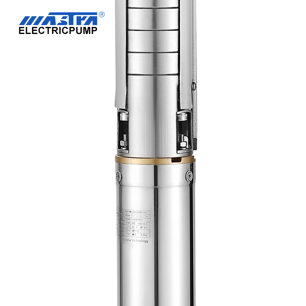 Mastra 3 inch full stainless steel Submersible Pump supplier 3SP 1 2 hp submersible sump pump