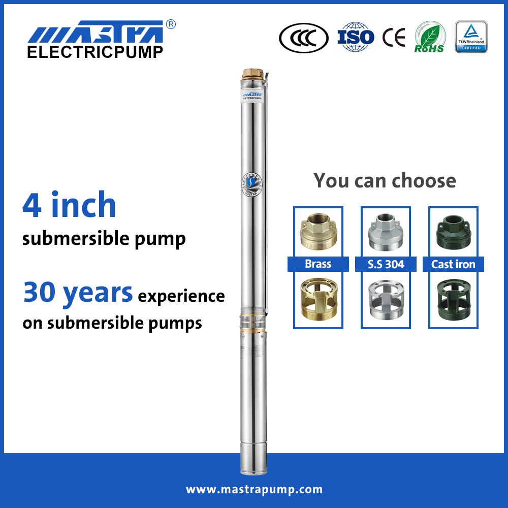 Mastra 4 inch submersible deep well pump R95-VC 2hp submersible pump single phase